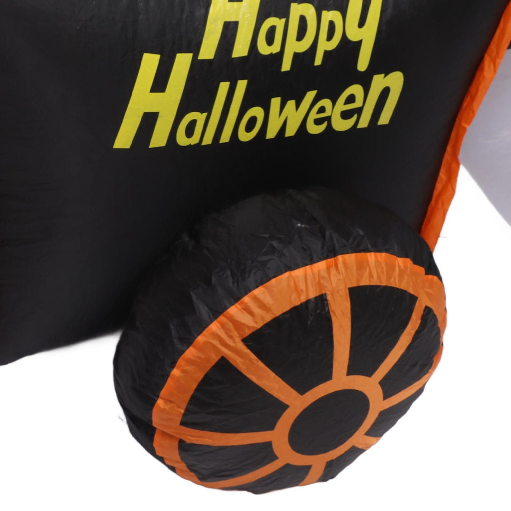 Weatherproof Inflatable Halloween Decor with LED Lights and Blower for Outdoor Display
