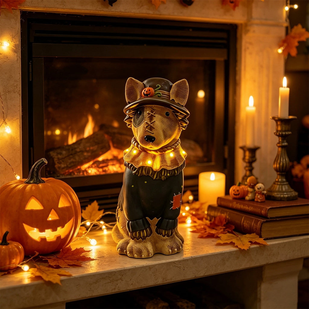 Clearance Halloween Giant Ground Breaking Skeleton Decor with LED Light-Up Moving Eyes, Scary Skull Stakes for Garden Lawn Holiday Party Decor