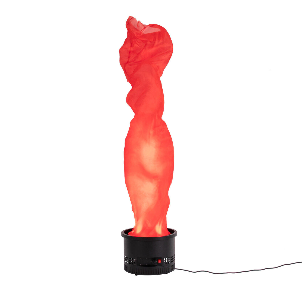 Simulated Campfire Light, Fake Flame Light for Campfire Parties, Outings, Markets, Shops Electric Red Flame Light