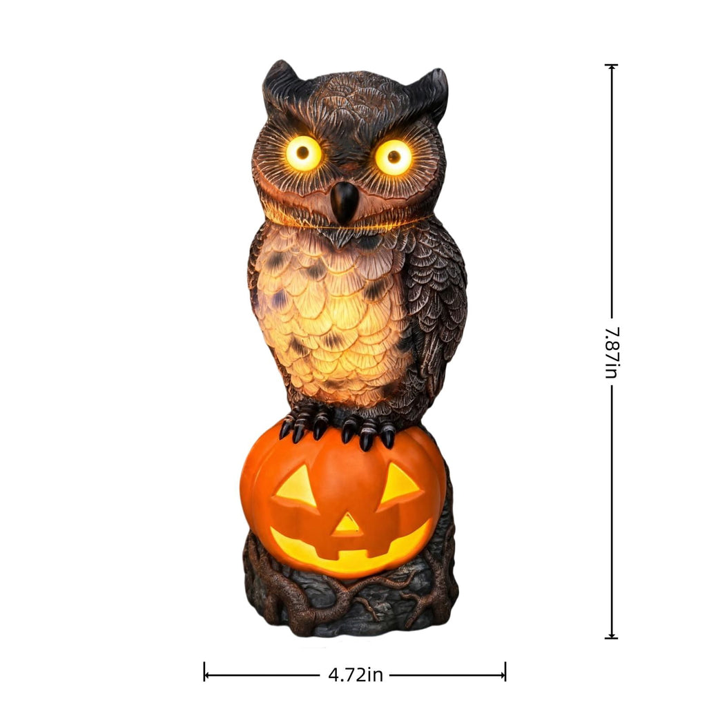 Clearance Halloween Giant Ground Breaking Skeleton Decor with LED Light-Up Moving Eyes, Scary Skull Stakes for Garden Lawn Holiday Party Decor