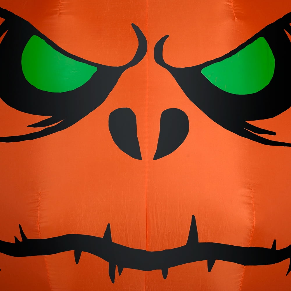 Airblown Inflatables 4.8FT Tall Halloween Inflatable Spooky Pumpkin