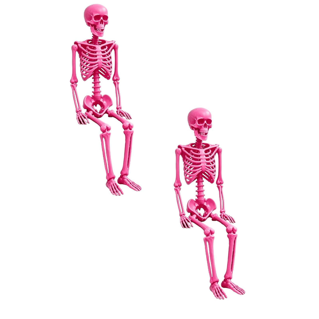 2Pcs Halloween Decorations Halloween Skeleton Creepy Desktop Ornament For Festive Home Party Desktop Ornament