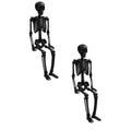 2Pcs Halloween Decorations Halloween Skeleton Creepy Desktop Ornament For Festive Home Party Desktop Ornament