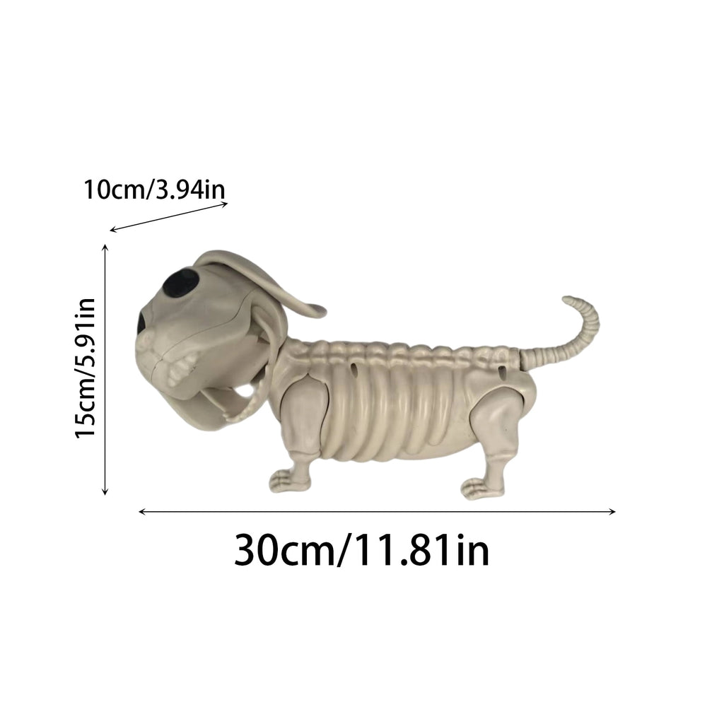 Halloween Skeleton Decorations, 53" Realistic Full Body Movable Posable Joints Skeleton, Creepy Halloween Skeleton for Graveyard Decorations, Haunted House Props Indoor/Outdoor Decor