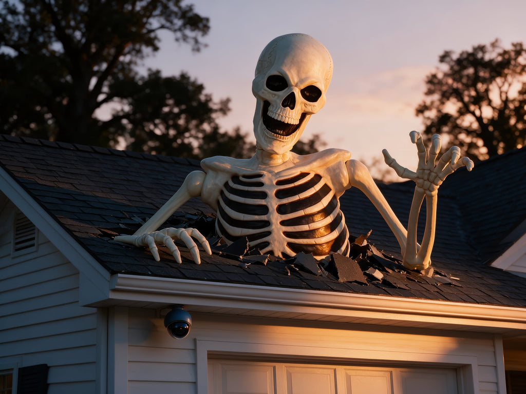 Seasons 35" Halloween Giant Groundbreaker Skeleton, Halloween Decoration for Outdoor Lawn Yard and Porch