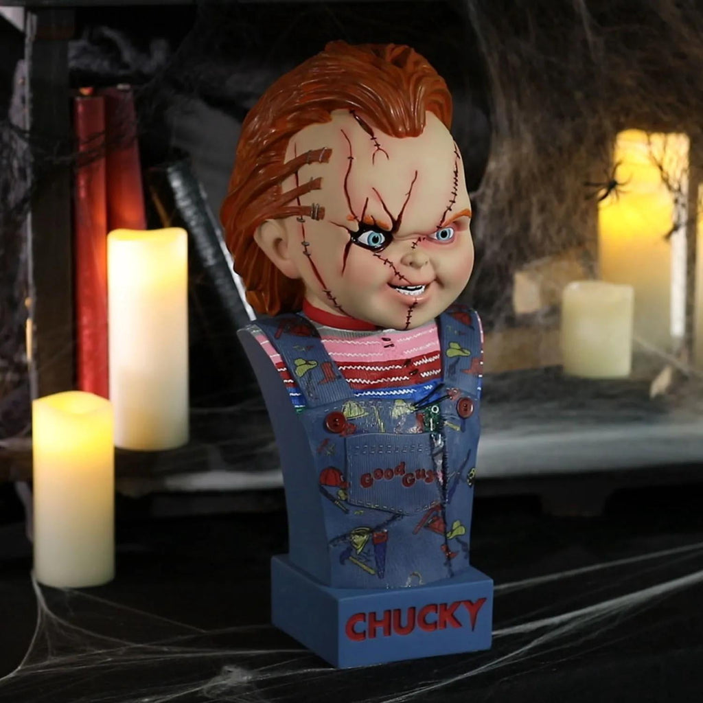 Trick or Treat Studios Seed of Chucky - Chucky Bust Halloween Decoration - 15 in