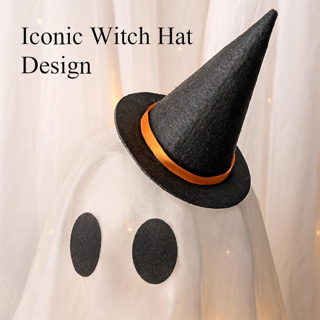Halloween Decorations Outdoor - Set of 3 Light Up Spooky Ghosts Decoration with 8 Light Modes Timer Remote- Indoor Cute Party Ghost Decor for Yard Porch Lawn Home Front Door