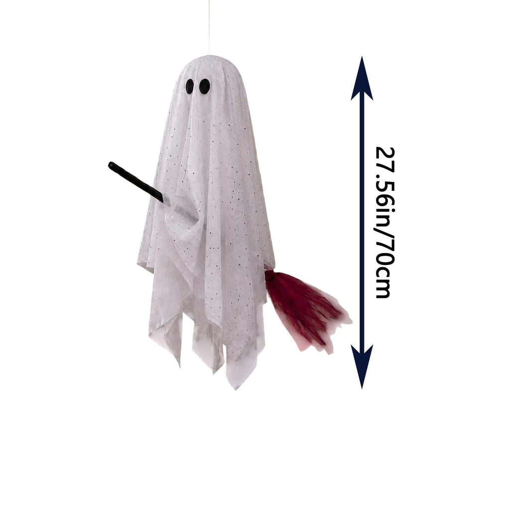 Halloween Decorations 3PC Light Up Ghost Spooky Ghost Decor with Remote for Porch Home Indoor Outdoor Garden Yard Lawn Party Decor