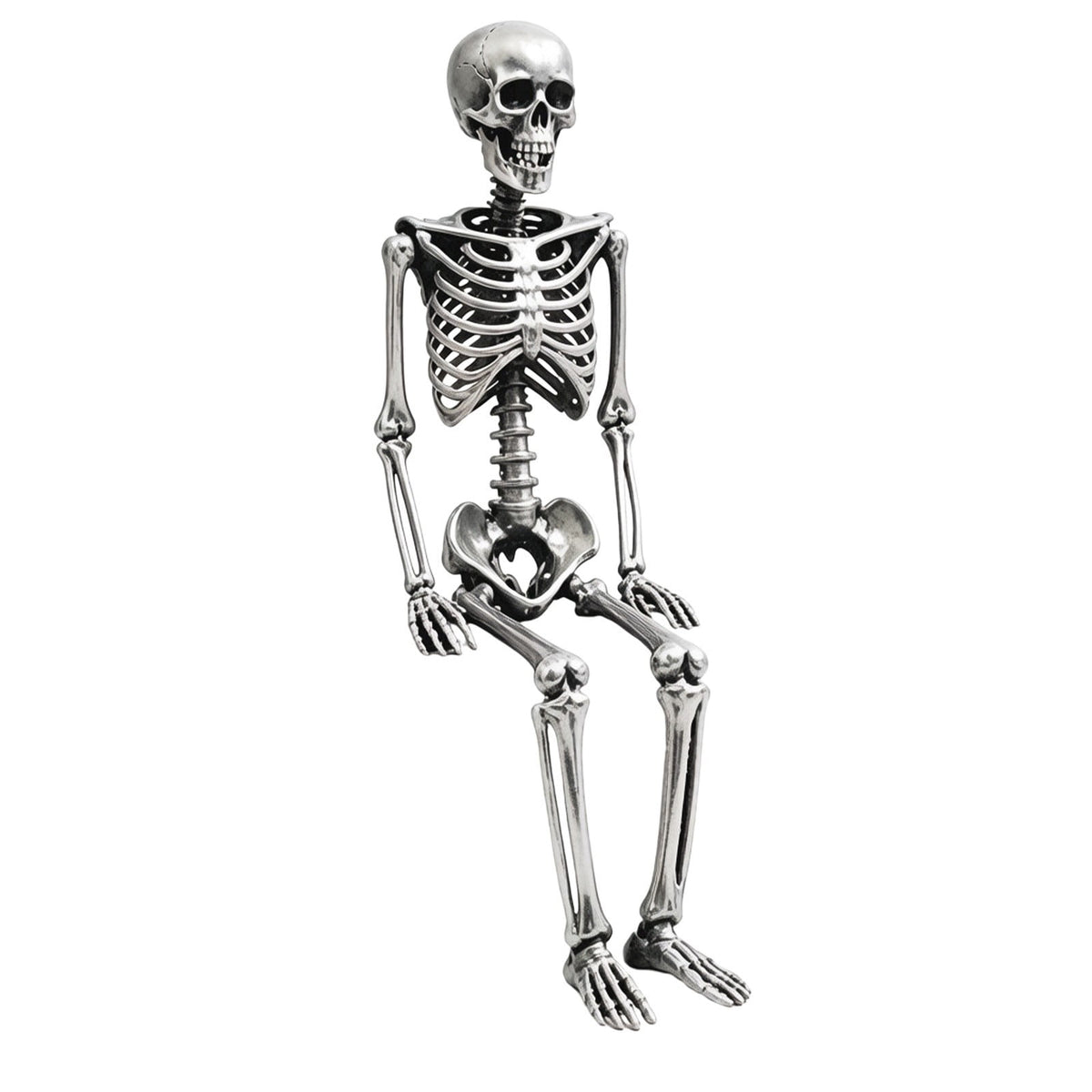 2Pcs Halloween Decorations Halloween Skeleton Creepy Desktop Ornament For Festive Home Party Desktop Ornament