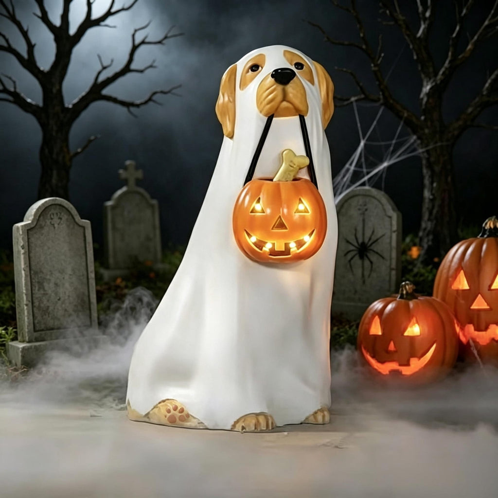 Clearance Halloween Giant Ground Breaking Skeleton Decor with LED Light-Up Moving Eyes, Scary Skull Stakes for Garden Lawn Holiday Party Decor