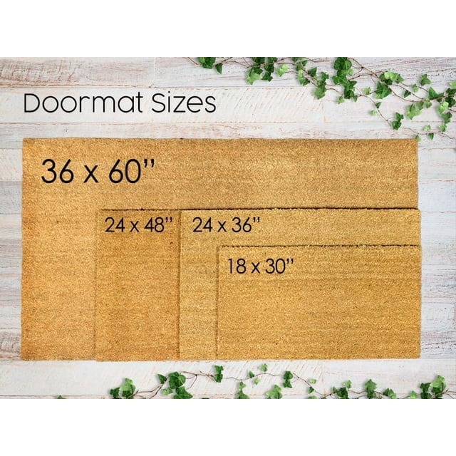 Doormat Ghosts, Goblins, And Ganja OH MY! Halloween Welcome Mat Hall (36" x 60") #5489