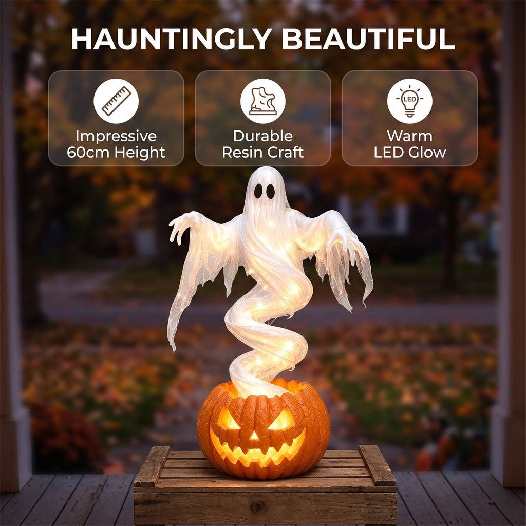 Halloween Animatronics Outdoor 72", Light Up Grim Reaper Street Lamp Post with Glowing Eyes, Life Size Standing Skeleton Decor for Lawn Porch, 1 Pack