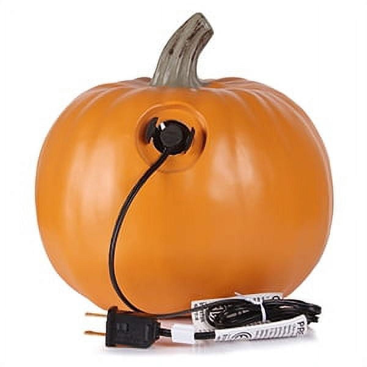 4Pack LED Lighted Jack O Lantern Indoor Outdoor Halloween Large Pumpkin Lantern Decoration