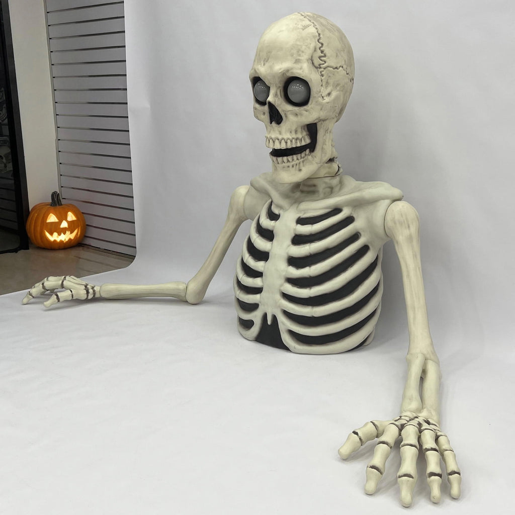 Seasons 35" Halloween Giant Groundbreaker Skeleton, Halloween Decoration for Outdoor Lawn Yard and Porch