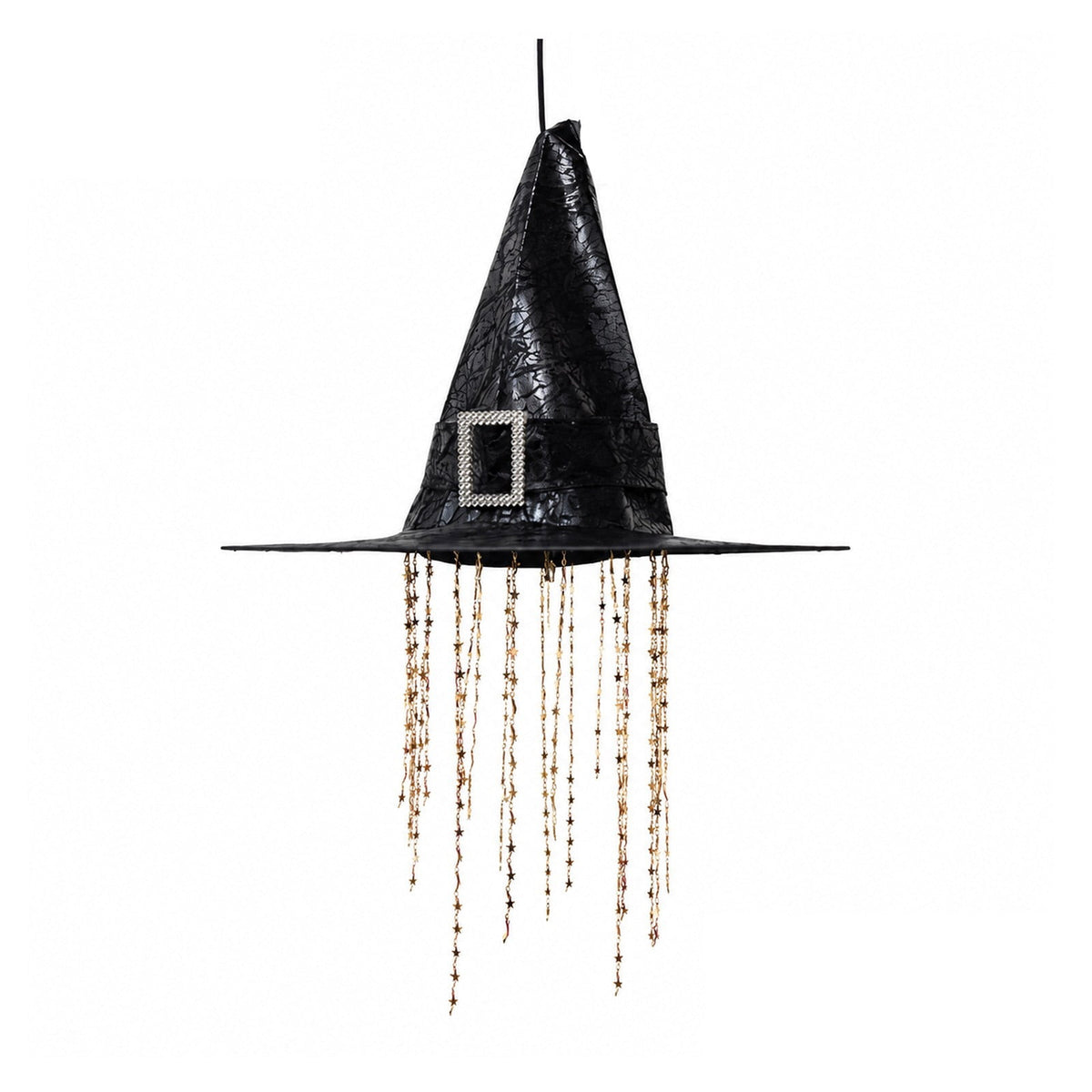 Clearance Witch Hat Halloween Light, LED Hanging Witch Hat Decoration,Battery Operated Spooky Lamp for Indoor Outdoor Party, Porch, Mantel Decor