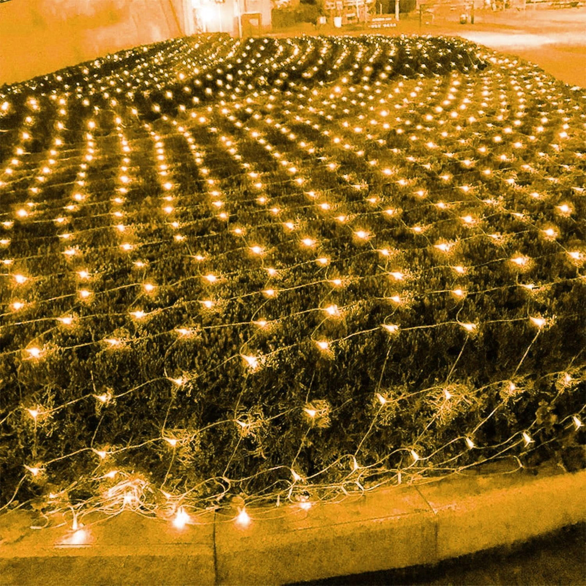 Garden Net Lights Battery Operated, 4mx6m 672LEDMesh Fairy String Lights Fairy Net Lights 8 Modes Waterproof Net Mesh String Lights for Garden Balcony Decor