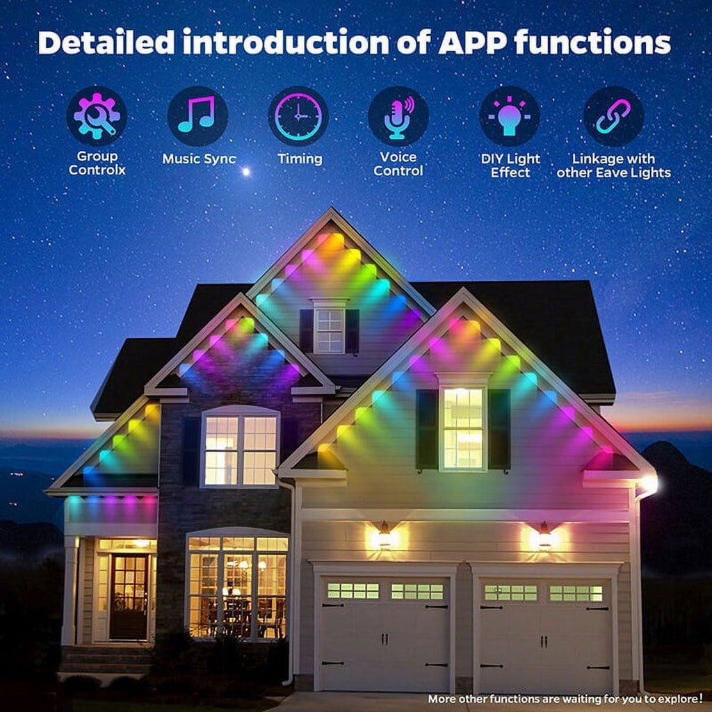 iToolMax Smart RGB Permanent Outdoor Lights