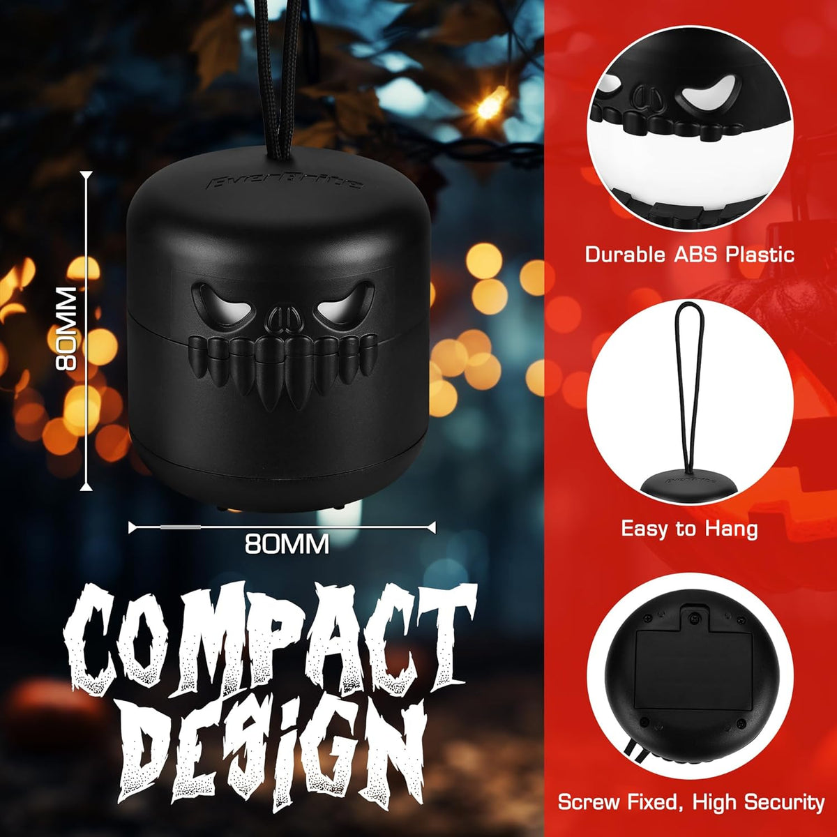 6-Pack Halloween Pumpkin Lantern, Collapsible Jack O Lantern