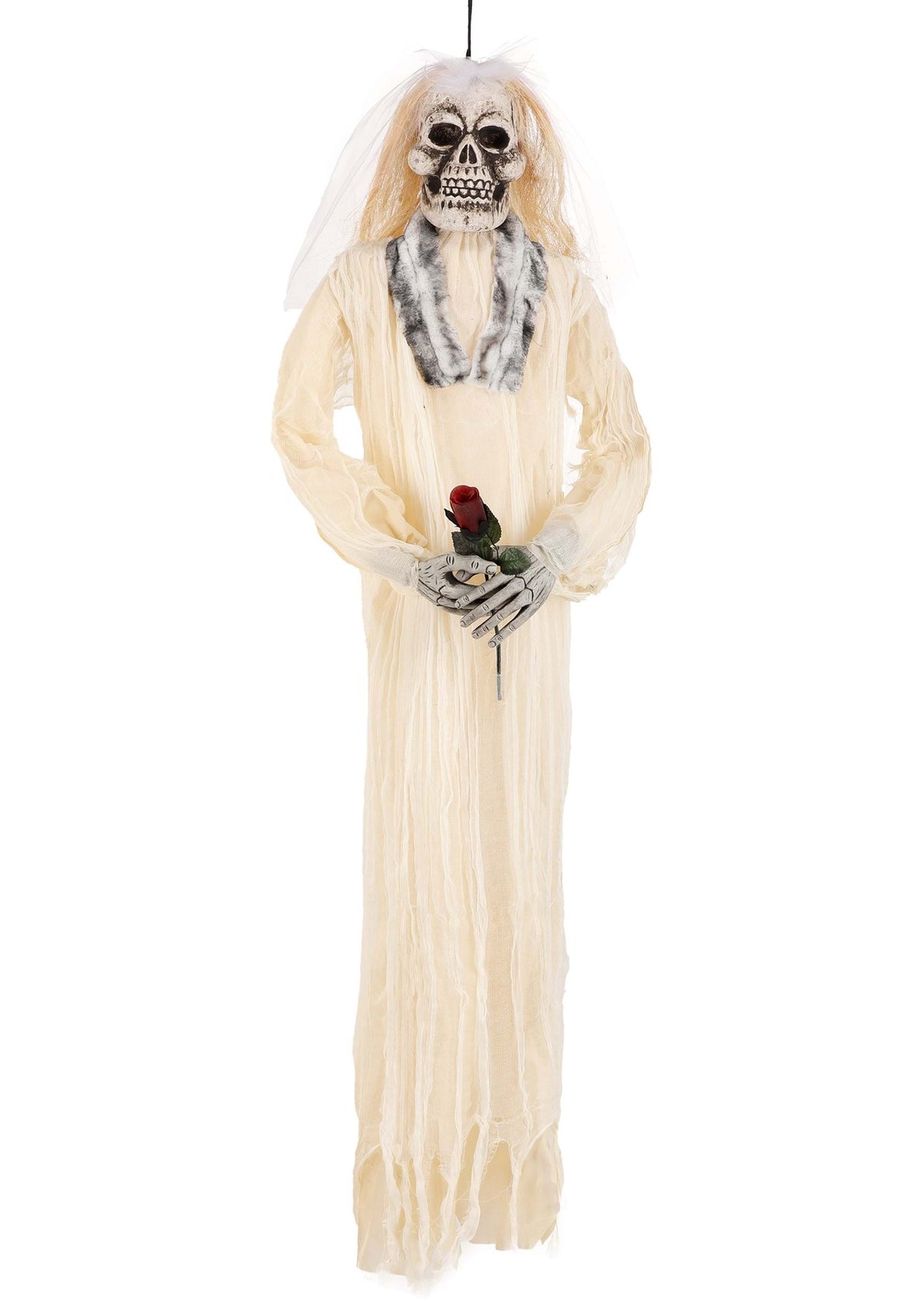 6FT Bride and Groom Skeleton Decoration Set