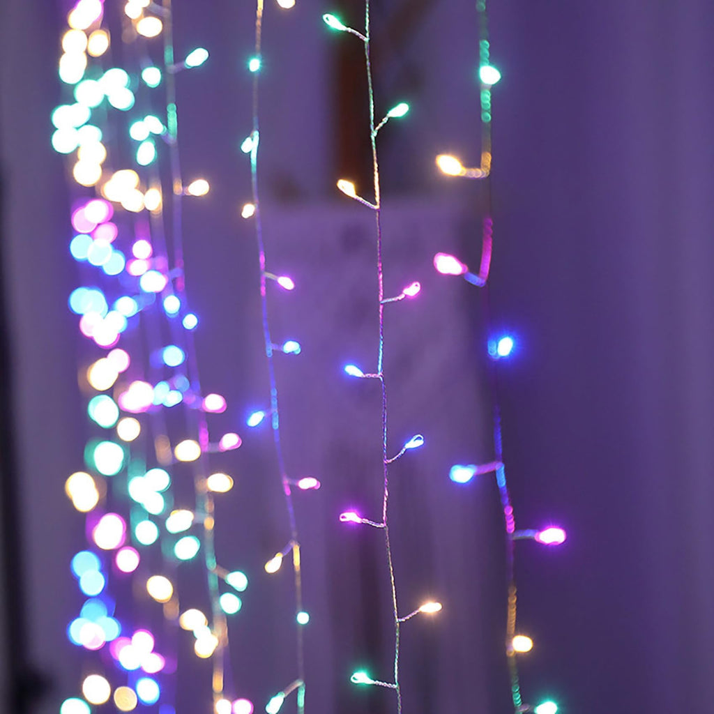Plug-in Christmas Lights with Remote,30M 1000LED Waterproof Starry Cluster Fairy Lights, Copper Wire String Light for Indoor and Outdoor Use, Christmas Tree, Wedding, DIY Decor