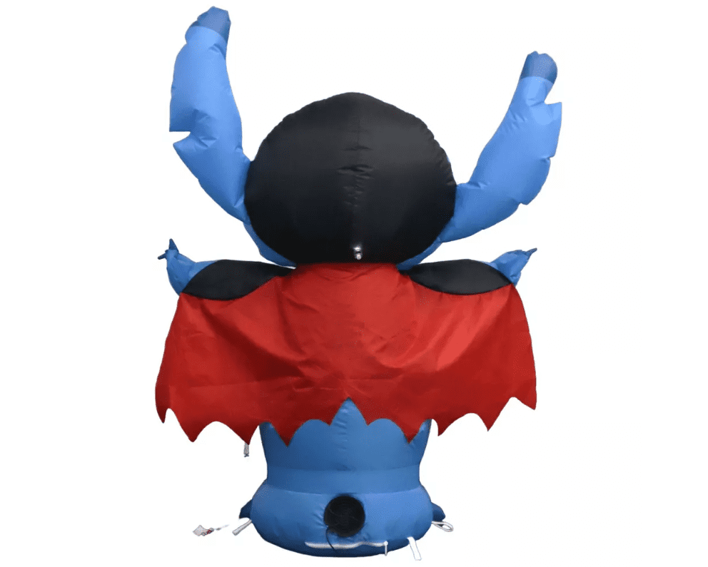 Disney 42" Airblown Stitch in Vampire Costume Halloween Decoration