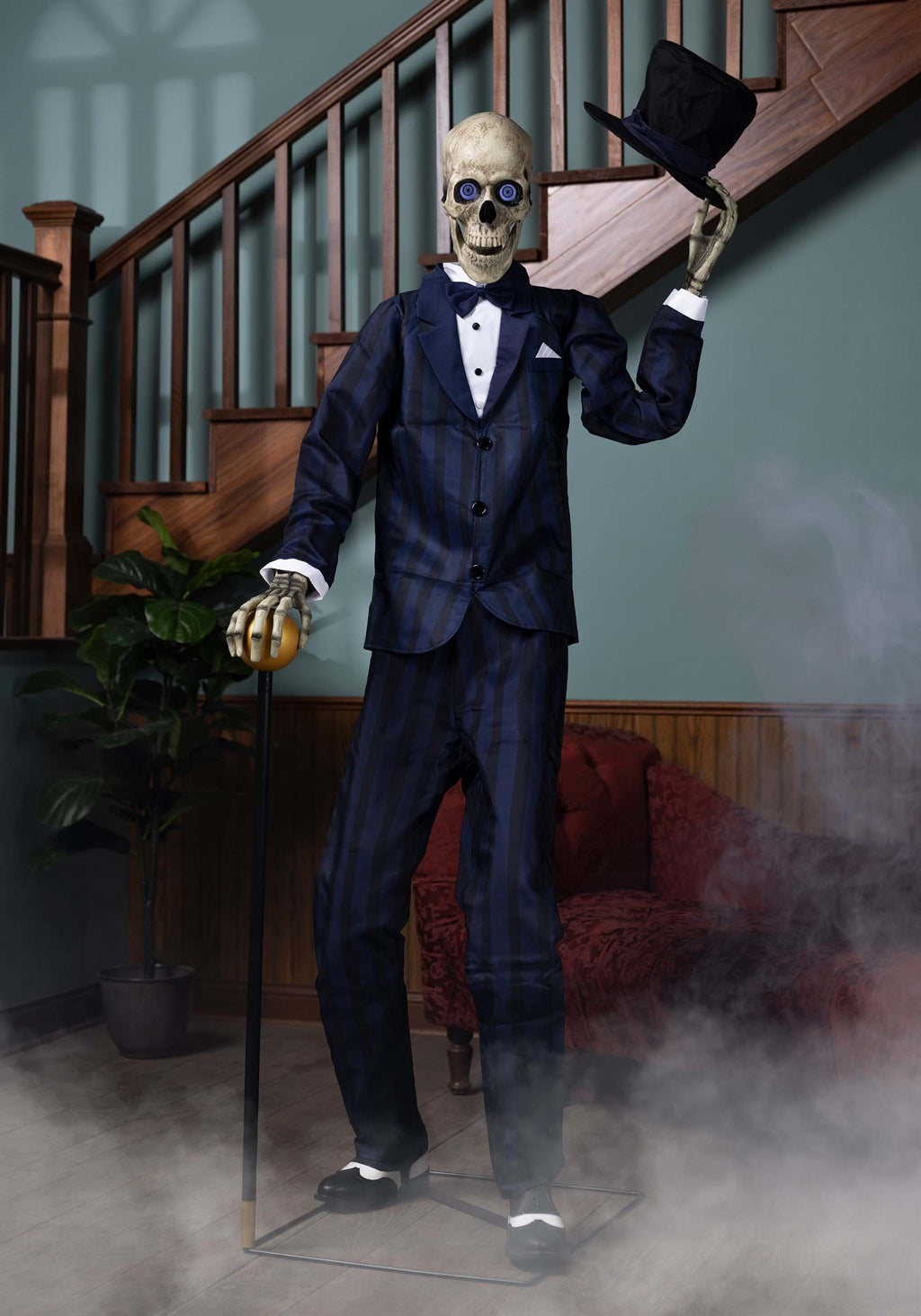 Gentleman Skeleton Animatronic Decoration