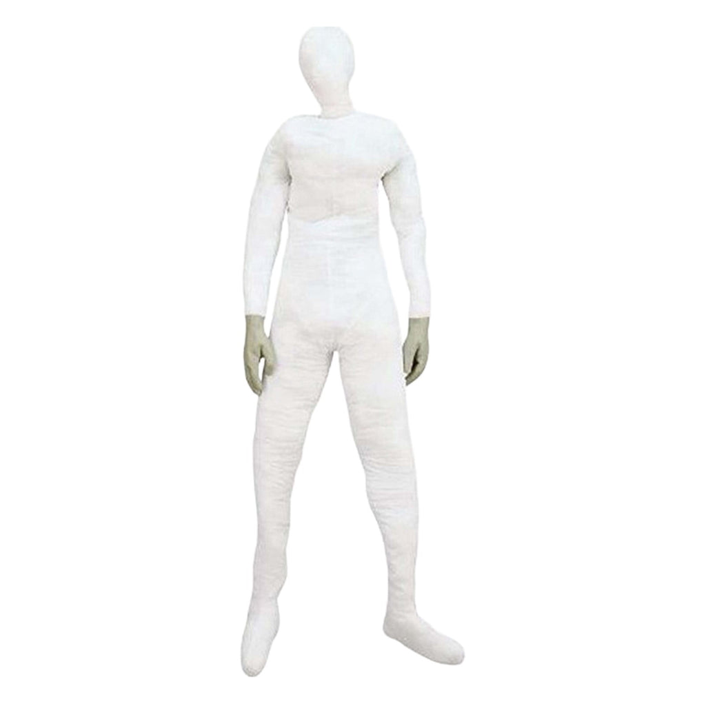 6FT Posable Dummy Mannequin Full Body Bendable Fabric Form Holiday Santa Halloween Decor Prop