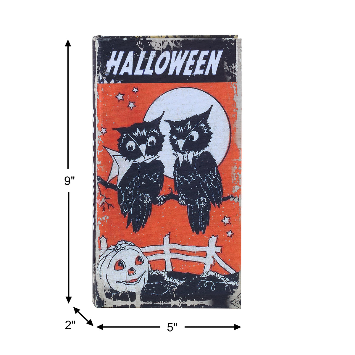 Mr. Halloween Decorative Retro Nested Storage Books, Set of 3