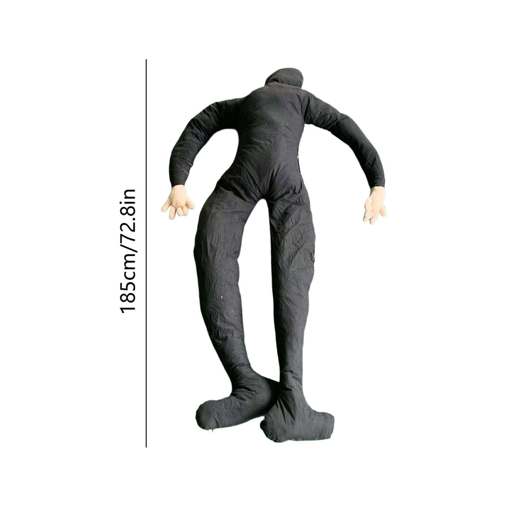 6FT Posable Dummy Mannequin Full Body Bendable Fabric Form Holiday Santa Halloween Decor Prop