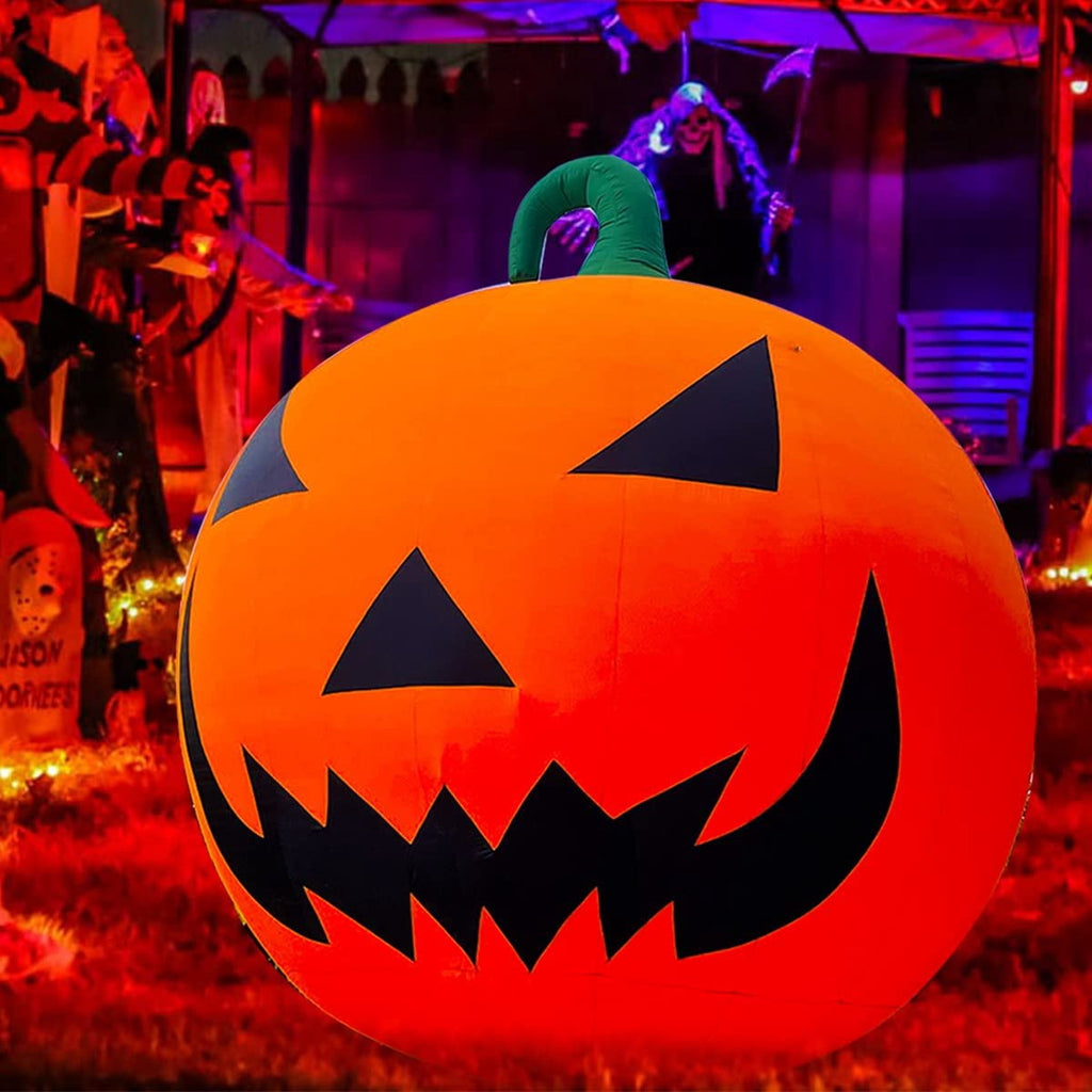 Giant 26Ft Halloween Inflatable Pumpkin Premium Decorations with 750W Blower.