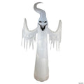 A Holiday Company Inflatable Sinister Ghost LED Lighted Yard Halloween Decoration - 12 ft