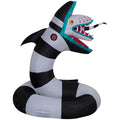 Halloween Airblown Inflatables Beetlejuice Sandworm 50.39 in x 51.96 in x 53.93 in 3.32 lb