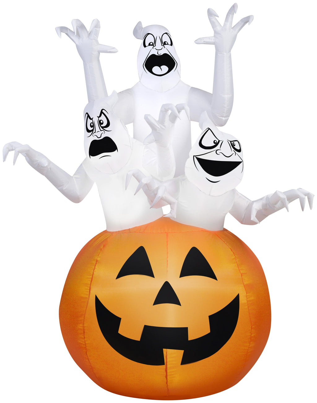 Airblown Inflatable 6' X 4' Ghost Trio Halloween Decoration