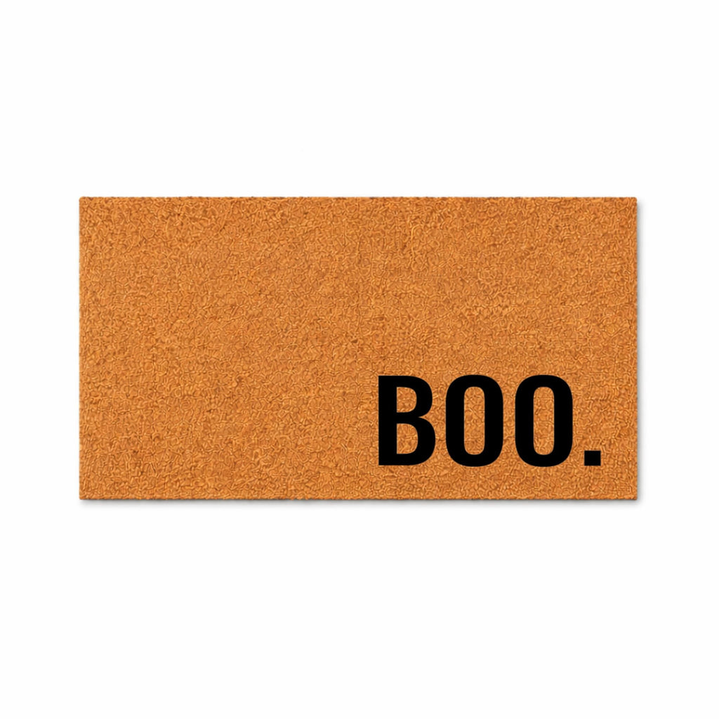 Boo Halloween Door Mat | Funny Doormat | Welcome Mat | Funny Door Mat | Fall Autumn Decor Gift | Home Doormat | Custom Doormat