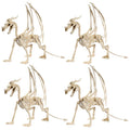 Bulk Halloween Dragon Skeletons - 4 Pc