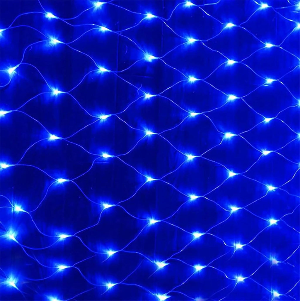 Garden Net Lights Battery Operated 4x6M 672LED Waterproof Net Mesh String Lights 8 Modes Fairy Lights for Indoor Outdoor Christmas Tree Bush Garden Backyard Décor