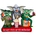 Gremlins Halloween Inflatable Scene with Movie Snacks and Sign, 4.5-Ft Lighted Airblown Yard Decor