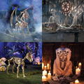 Halloween Mythical Skeleton Decorating Kit, Home Decor, Halloween, 4 Pieces