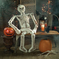 Halloween Plush Skeleton Pillow, Home Decor, Halloween, 1 Pieces