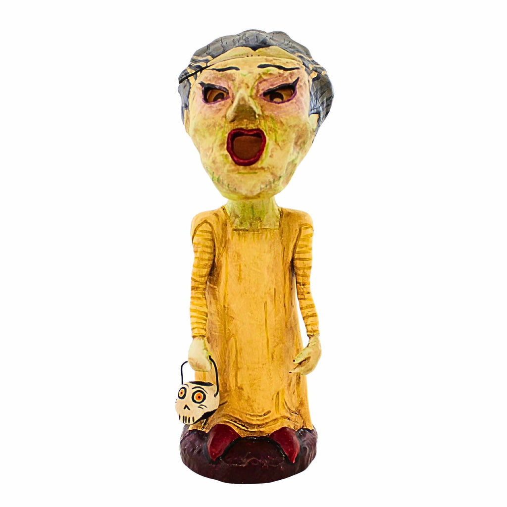 Jorge De Rojas 9.25In Bridezilla, Polyresin, Halloween Skull 43042