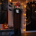 6ft Ghost with The Pumpkin Head Halloween Animated Animatronic Decoration w/ Pre-Recorded Screaming Ktaxon