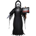 Airblown Halloween Yard Inflatable Light Ghostface Medium FunWorld, 5 ft