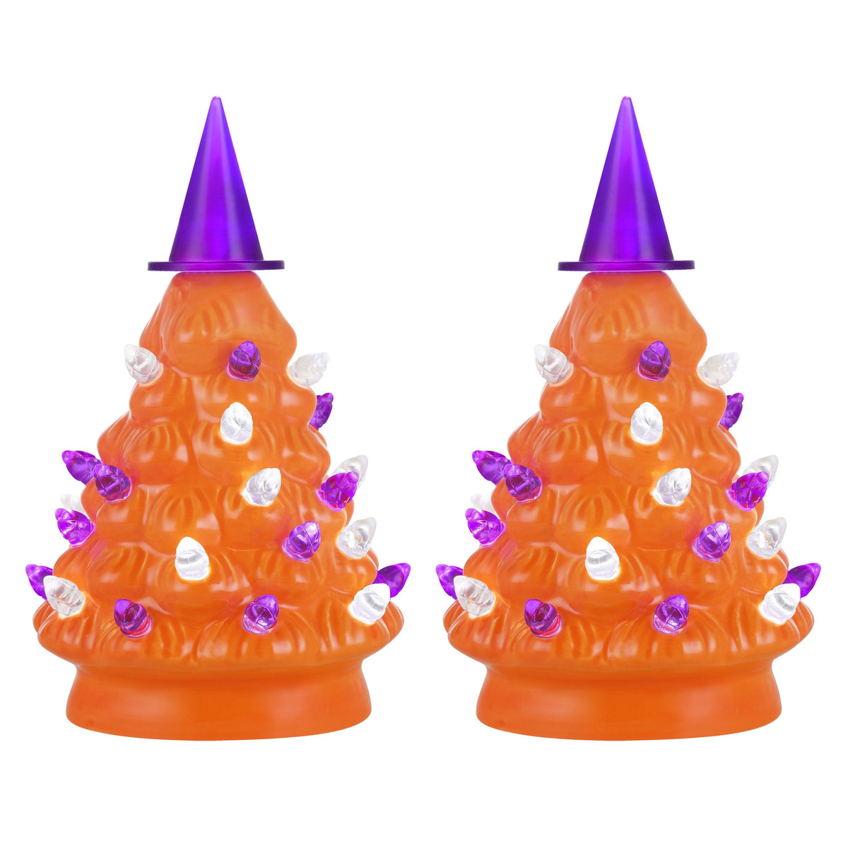 Mr. Halloween 12 in. Ceramic Halloween Tree - Green