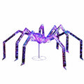 Prelit Iridescent Halloween Spider 340 Purple LED Lights 3 ft