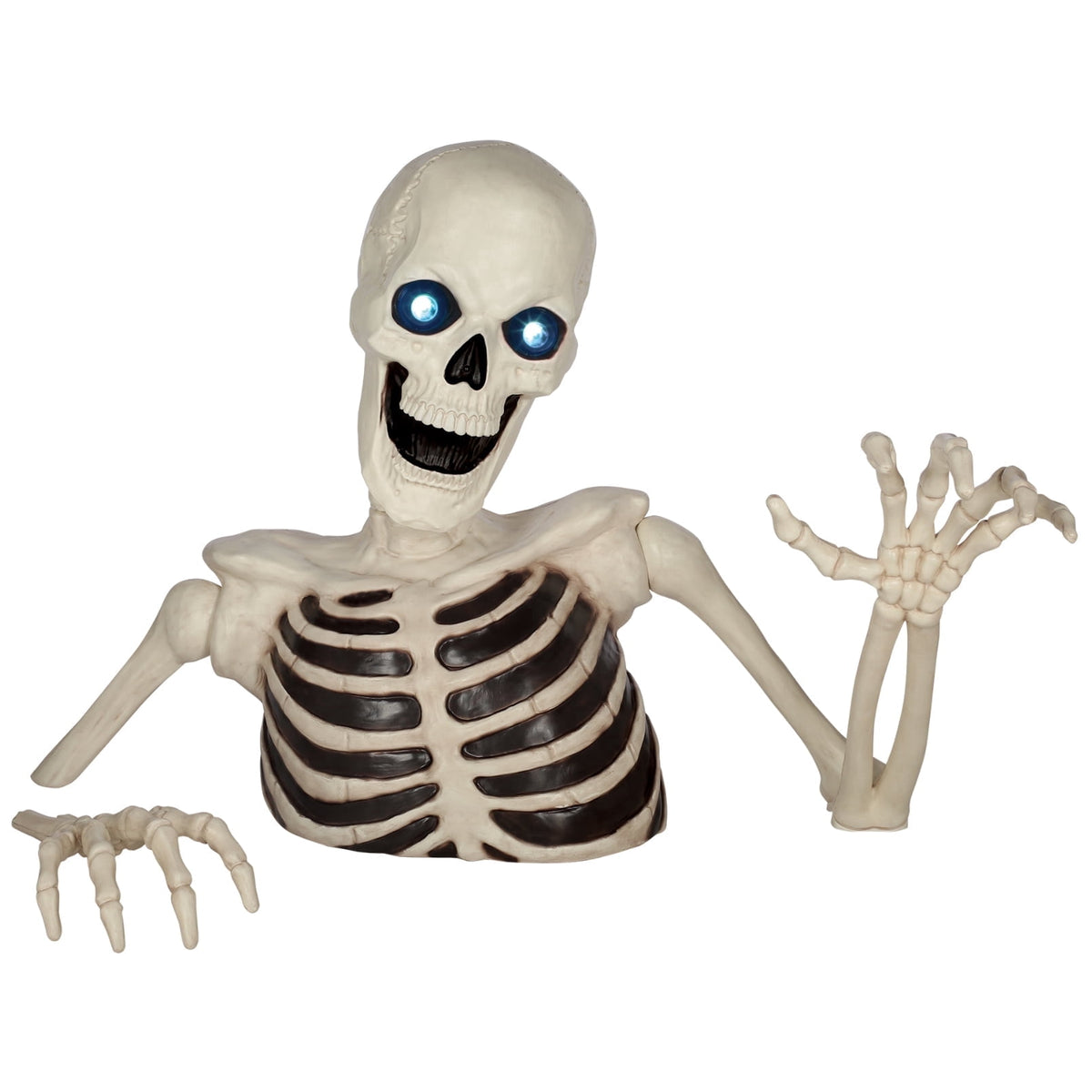 Seasons 35" Halloween Giant Groundbreaker Skeleton, Halloween Decoration for Outdoor Lawn Yard and Porch