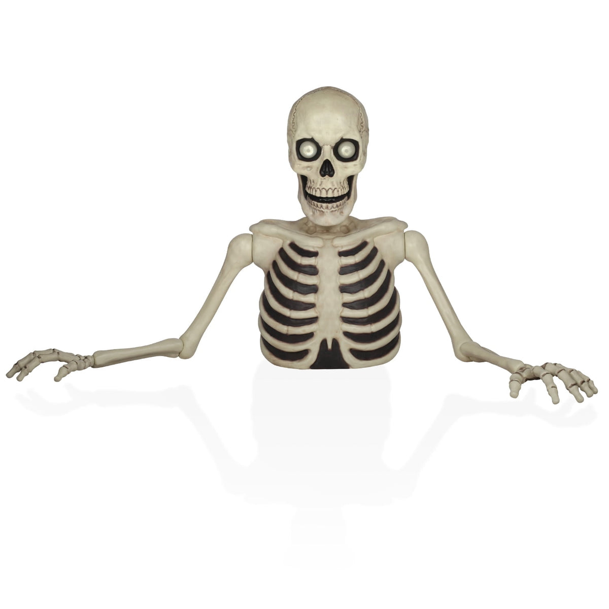 Seasons 35" Halloween Giant Groundbreaker Skeleton, Halloween Decoration for Outdoor Lawn Yard and Porch