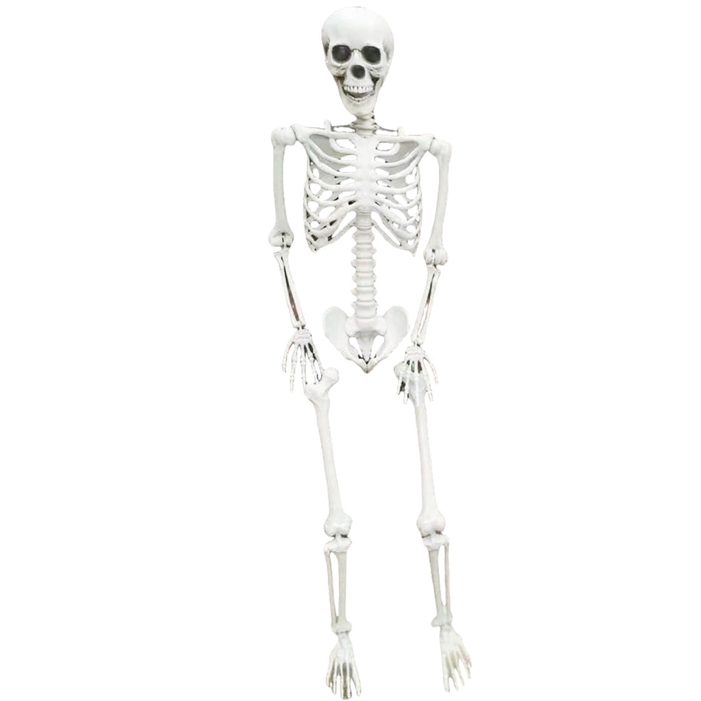 Skull Ornament，Skeleton Prop With Flashing Lights And Ghostly Sound Terrifying Standing Skeleton Skeleton With 165 Cm