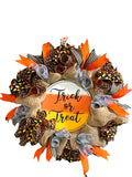 Trick or Treat Wreath Halloween Wreath Halloween Décor