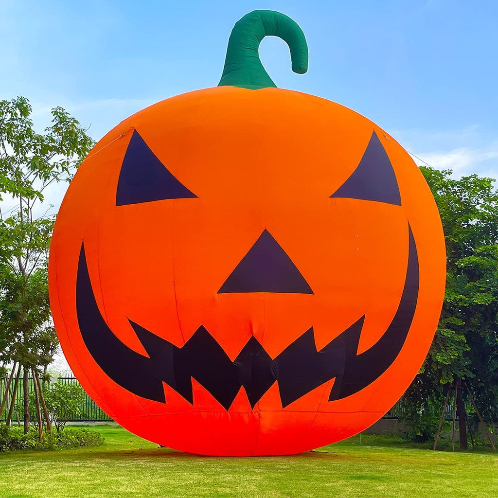Giant 26Ft Halloween Inflatable Pumpkin Premium Decorations with 750W Blower.