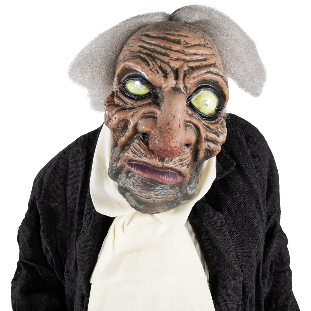 5.5' LED Lighted Animated Butler with Sound Halloween Decoration